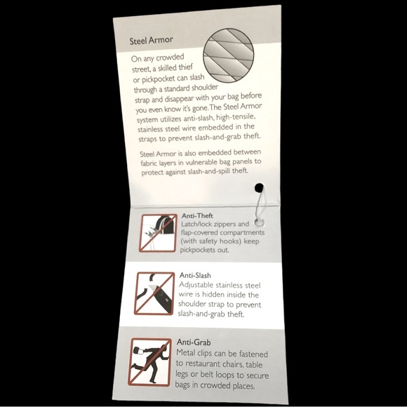 Magellan Black Vault Pro Shoulder/Crossbody Bag, NWT - Picture 7 of 12